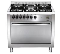 Lofra Curva CG96MF/C Cuisine 90Cm Four Électrique Multifonction Inox 5 Brûleurs