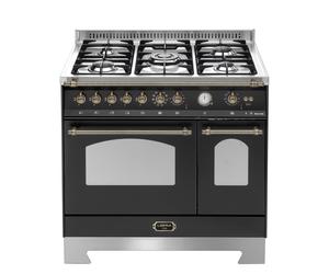 Lofra Dolce Vita Cuisine 90CM Noir/Brun Double Four Ce.A Rnmd96Mfte/Ci