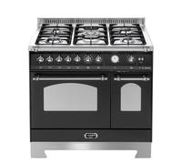 Lofra Dolce Vita Cuisine 90Cm Noire/Acier Double Four Ce.A Rnmd96Mfte/Ci
