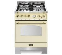 Lofra Roulé Rbi66mft/Ci Cuisine 60X60 Ivoire 4 Brûleurs Four Électrique