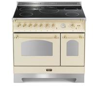 Lofra Dolce Vita Rbid96MfTe/5I Cuisine 90Cm Ivoire/Brass Double Four 60220034