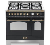 Lofra Dolce Vita Rnmd96MfTe/Ci Cuisine 90Cm Noir/Brass Double Four 60220024