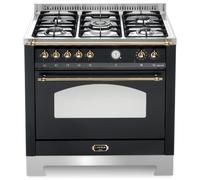 Lofra Dolce Vita Rnmg96Mft/Ci Cuisine 90Cm 60060037 Nera/Brass 5 Feux