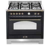 Lofra Dolce Vita Rnmg96Mft/Ci Cuisine 90Cm 60060037 Nera/Brass 5 Feux