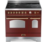 Lofra Dolce Vita Rrd96Mfte/5I 60220035 Cuisine 90Cm Rouge / Laiton Double Four