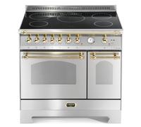 Lofra Dolce Vita Rsd96Mfte/5I Cuisine 90Cm Acier/Brass Double Four 60220032