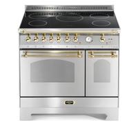 Lofra Dolce Vita Rsd96Mfte/5I Cuisine 90Cm Acier/Brass Double Four 60220032