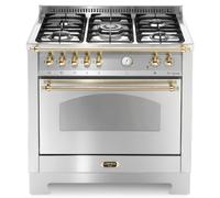 Lofra Dolce Vita Rsg96Mftci Cuisine 90Cm Acier/Brass 5 Brûleurs Ce.A 60060035