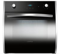 Lofra Flexo Ffv66Ge Four À Gaz Ventilé 60Cm Verre Noir Easy Clean 6 Programmes