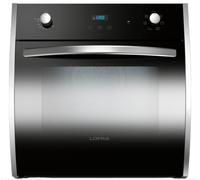 Lofra Flexo FFV66GE Four Gaz Aéré 60X60 Verre Noir 6 Modalités Easy Clean