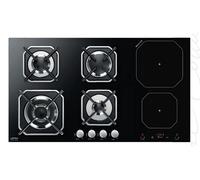 Lofra HGN9G2I Table Cuisson Dione 90CM 3 Feux + 1 Triple Couronne Et 2 Induction