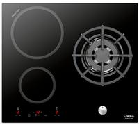 Lofra HIN612 Table de Cuisson 60X50 Induction 2 Regions Touch 1 Triple Couronne
