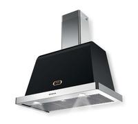 Lofra Hotte Roulé 90CM Noir Matt 800m3 Commandes Avant Télécommande