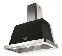 Lofra Hotte Roulé 90CM Noir Matt 800m3 Commandes Avant Télécommande