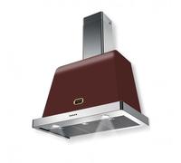 Lofra Hotte Roulé 90CM Rouge Burgundy 800m3 Commandes Avant Télécommande