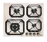 Lofra HRA6G0GA Table de Cuisson 60x50 CM Avoine 4 Feux 1 Triple Couronne