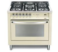 Lofra Pbig96Mft/C Cuisine 90Cm Four Électrique Plaque De Cuisson Inox 5 Brûleurs