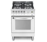 Lofra Pbp66Mft/C Cuisine Rainbow 60Cm Blanc Perle 4 Brûleurs Four Électrique