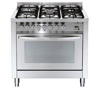 Lofra PG96GV/CI four et cuisinière Électrique/Gaz Gaz Acier inoxydable