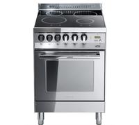 Lofra Pl66mft/4i Cuisine Inox 60x60 CM La Induction 4 Brûleurs Four Électrique