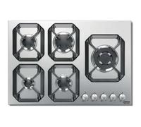 Lofra Plaque De Cuisson Gaz Artes Hds9E0 90Cm Acier Inox Satiné 5 Brûleurs