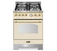 Lofra Roulé Rbi66mft/Ci Cuisine 60X60 Ivoire 4 Brûleurs Four Électrique