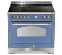 Lofra Roulé Rlvg96mft/5i Cuisine 90CM 60060053 Lavande/Laiton 5 Regions Cuisson