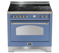 Lofra Roulé Rlvg96mft/5i Cuisine 90CM 60060053 Lavande/Laiton 5 Regions Cuisson