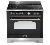 Lofra Roulé Rnmg96mft/5i Cuisine 90X60 Noir 5 Regions Four Multifonctions