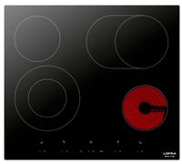 Lofra VENERE 60 Table de Cuisson 60X50 Vitrocéramique 4 Regions Commandes Touch