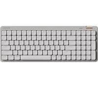 LOFREE Clavier mécanique Flow Lite100 Touches sans Fil Rechargeable Interchangeable avec récepteur2.4G, Connexion BT et Filaire pour Windows Mac Interrupteurs linéaires (Marble) Disposition US