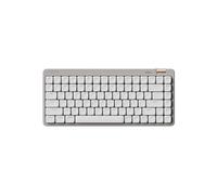 LOFREE Clavier mécanique Flow Lite84 Touches sans Fil Rechargeable Interchangeable avec récepteur2.4G, Connexion BT et Filaire pour Windows Mac Interrupteurs linéaires (Marble) Disposition US