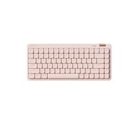 LOFREE Clavier mécanique Flow Lite84 Touches sans Fil Rechargeable Interchangeable avec récepteur2.4G, Connexion BT et Filaire pour Windows Mac Interrupteurs linéaires (Flamingo) Disposition US