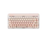 LOFREE Dot Foundation Clavier mécanique Rechargeable à 75% remplaçable à Chaud avec 3 Types de Connexion pour Windows, Mac OS/commutateurs Rose Gateron Baby Racoon