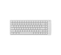 LOFREE Flow2 Clavier mécanique à Profil Bas en Alliage d'aluminium avec commutateurs linéaires sufer,sans Fil Rechargeable avec 3 Modes de Connexion pour Windows, MacOS (Argent, 84 Touches) QWERTY