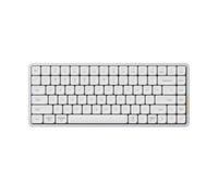 LOFREE Flow84 Clavier mécanique à Profil Bas 75% Rechargeable, Clavier sans Fil avec Bluetooth et Connexion Filaire pour Windows, Mac OS/Ghost Linear Switches, Argent Disposition américaine