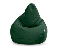 Loft 25 Fauteuil de Jeu Pouf | Siège pour Salon d'Extérieur et d'Intérieur | Résistant à l'Eau | Conception Ergonomique pour Le Soutien du Corps | Durable (Vert)