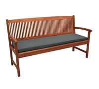 Beautissu Coussin Banc Jardin Loft BK Matelas extérieur pour terrasse, Balcon, véranda - 100x48x5 cm Anthracite - Coussin Exterieur Jardin Confortable