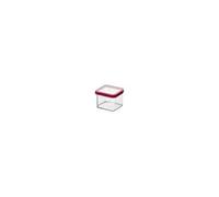 LOFT - Conteneur pour aliments - 0.5 L - rouge, transparent (pack de 8)