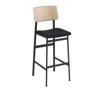 Loft - Tabouret de bar rembourrée 75cm WxHxD 42,5x108,5x49cm