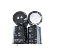 LOFWSGPRX (1PCS) 400V 820UF 35X40 electrolytic Capacitor 820UF 400V 35 * 40 Condensateur Fournitures DIY