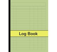 Log Book: Personalized Format to Track Expenses and Daily Activity with Ease (Sage Green)