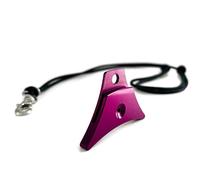 Logan A1 Sifflet de berger et cordon en corde de voile (violet)