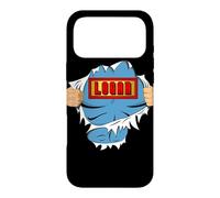 Logan Name Superhero Gift for Boys Named Logan Coque pour iPhone 17 Pro Max
