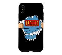 Logan Name Superhero Gift for Boys Named Logan Coque pour iPhone XS Max