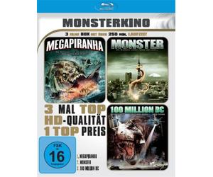 Logan,Paul - Mega Piranha/Monster/100 Million Bc [Blu-ray]