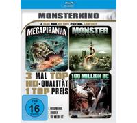 Logan,Paul - Mega Piranha/Monster/100 Million BC [Blu-Ray] [Import]