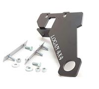 Logan4x4 Crochet de remorquage arrière Heavy Duty noir pour Ford Ranger 2012-2020