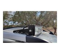 Logan4x4 Support pour barre LED pour Ford Ranger WILDTRAK Limited Black Edition 2012-2022 T6 T7 T8