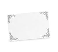 Logbuch-Verlag Lot de 12 cartes postales de condoléances vierges à écrire - Cartes de condoléances - Cartes de pensées - Cartes de notes pour deuil - Format A6 - Noir et blanc